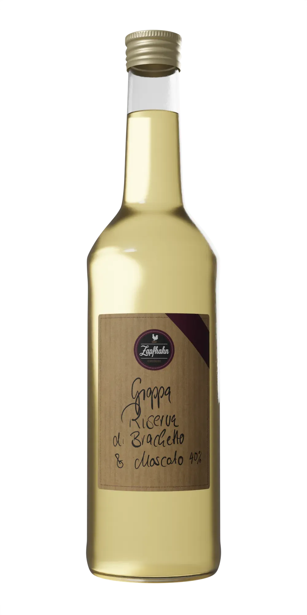Grappa di Moscato und Brachetto, Riserva, 41% Vol