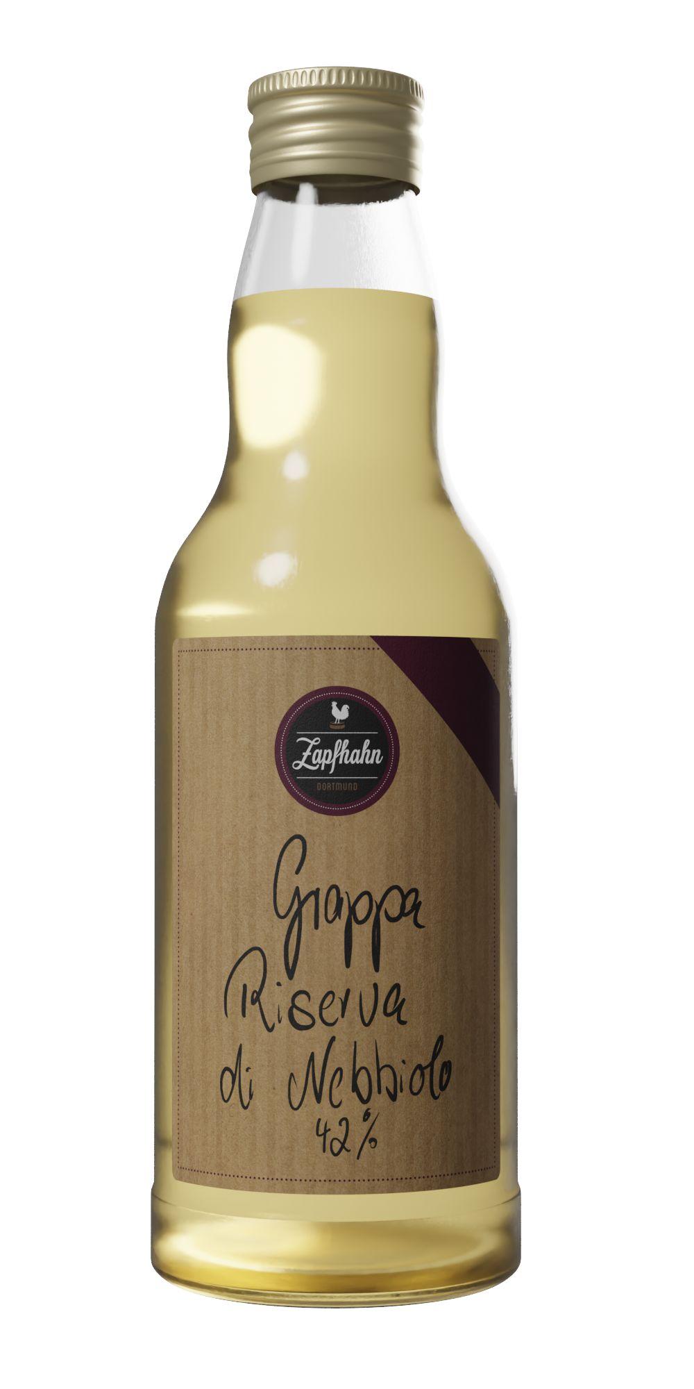Grappa di Nebbiolo, Riserva, 42% Vol