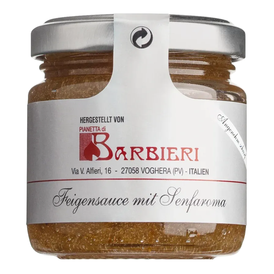 Feigensenf, zum Käse ideal