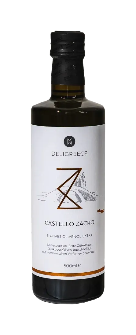 Castello Zacro Olivenöl, extra nativ, Kreta, Griec