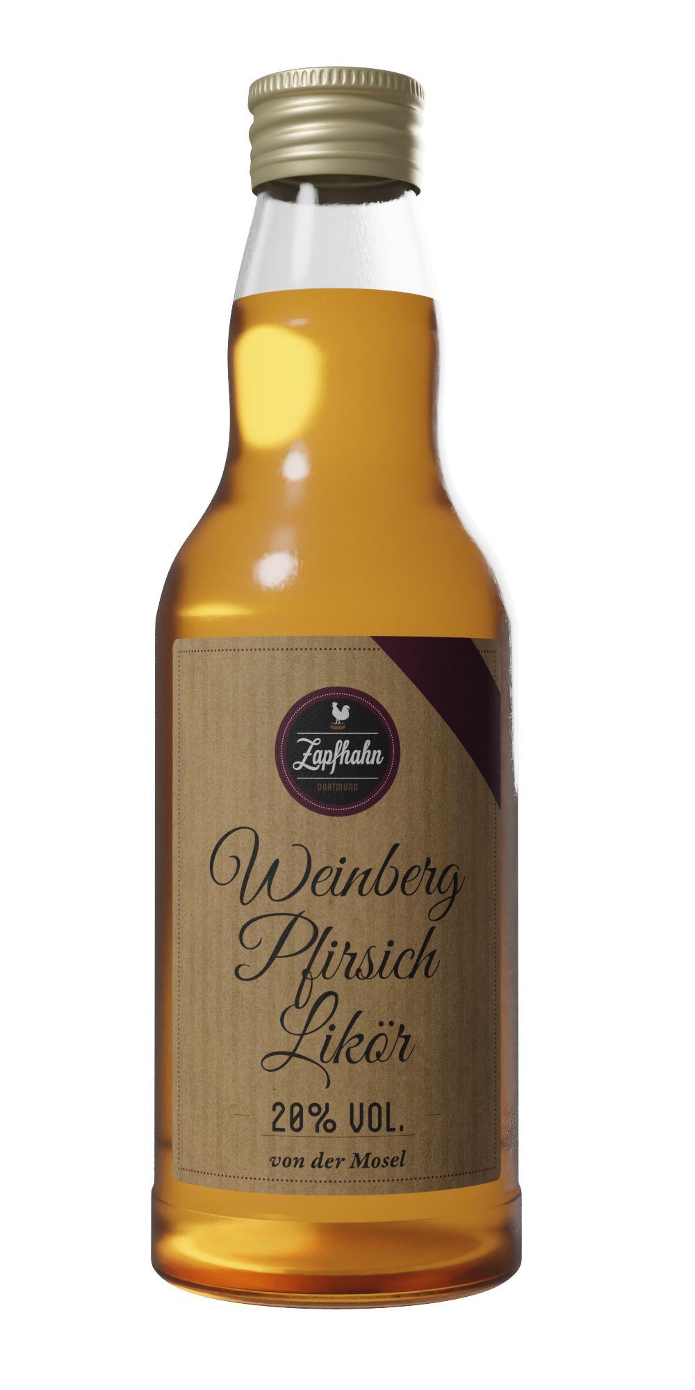 Weinbergspfirsich-Likör, 20% Vol