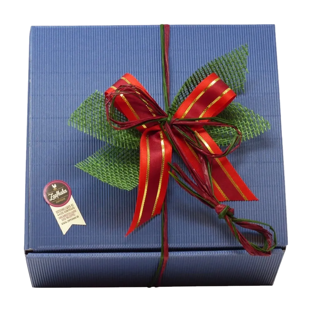 Veredelte Früchte, Schnaps als schönes Geschenk
