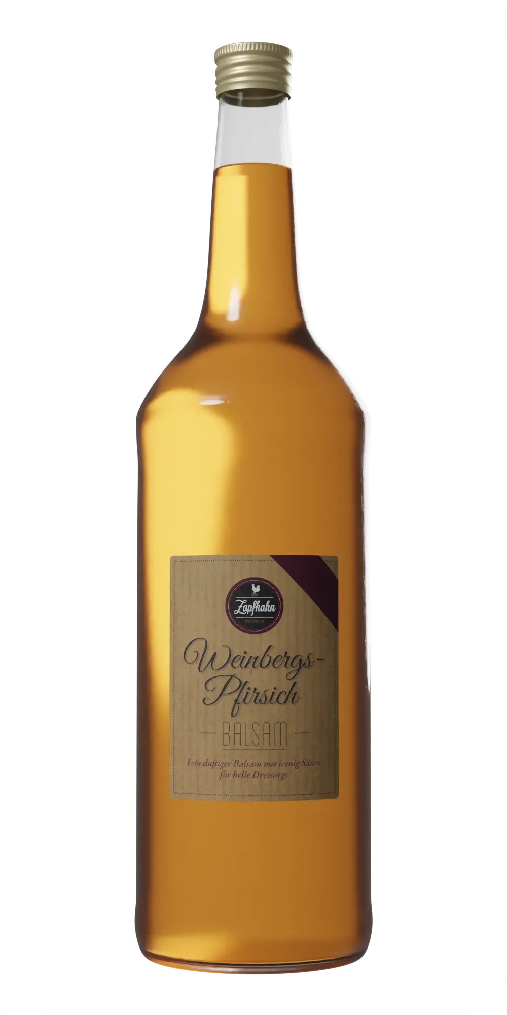 Weinbergspfirsich Balsam, wenig Säure