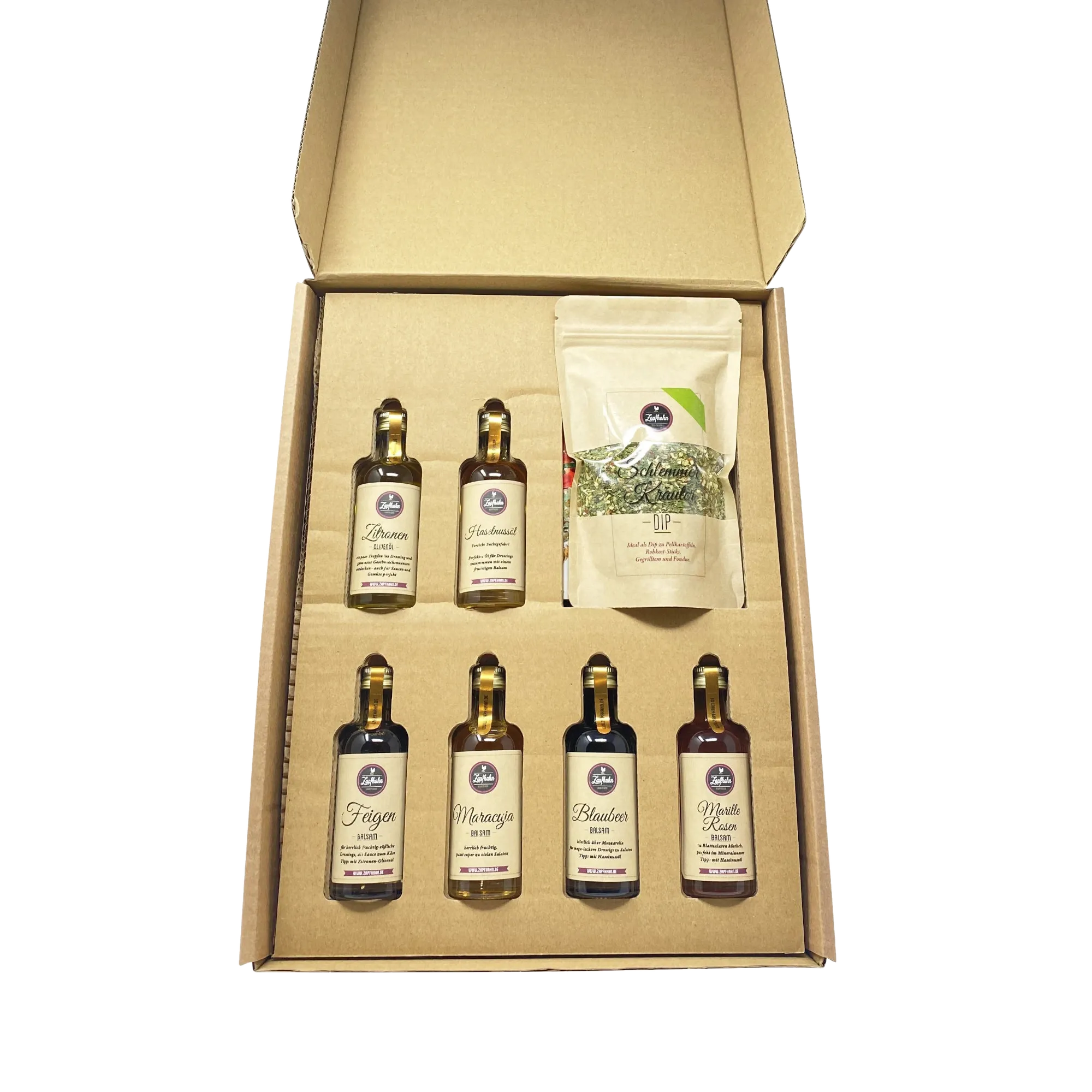Essig und Öl Geschenk, Feinkost Geschenkset 2
