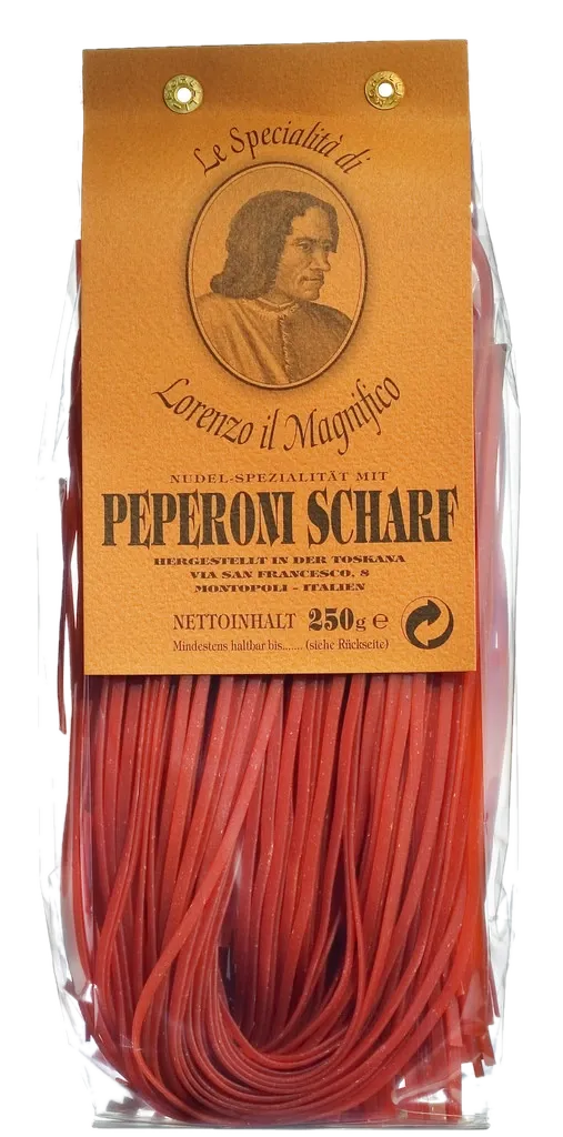 Linguine mit Peperoncino, scharf