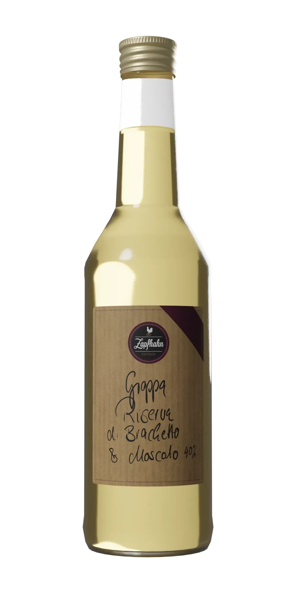 Grappa di Moscato und Brachetto, Riserva, 41% Vol